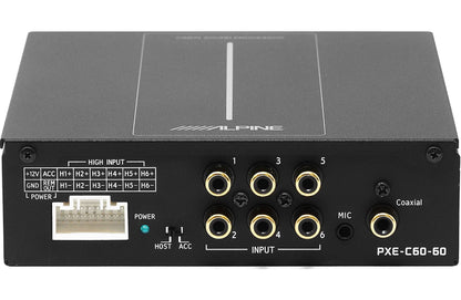 Alpine PXE-C60-60 OPTIM™ 6-channel DSP w/automatic sound tuning