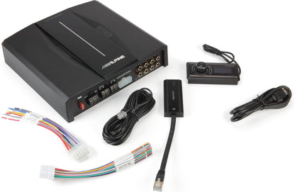 Alpine PXE-C80-88 OPTIM8™ 8-channel Hi-Res car amplifier w/auto DSP (50w RMS x 6 at 4ohms + 300w RMS x 2 at 2ohms)