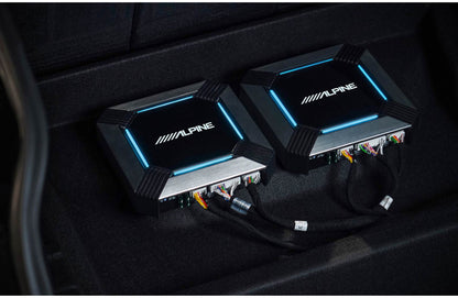 Alpine PXE-X121-12EV EV-Series 12-channel amplifier w/DSP (25w RMS x4 + 50w RMS x6 + 100w RMS x2)