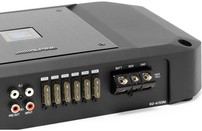 Alpine R2-A150M R2-Series mono subwoofer amp (1500w RMS x 1 at 1ohm)