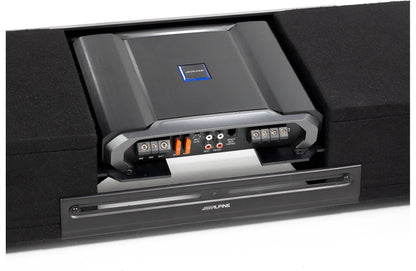 Alpine R2-DB8V-TRK Halo Series 8" ported dual subwoofer enclosure w/two 8" R2-Series subwoofers