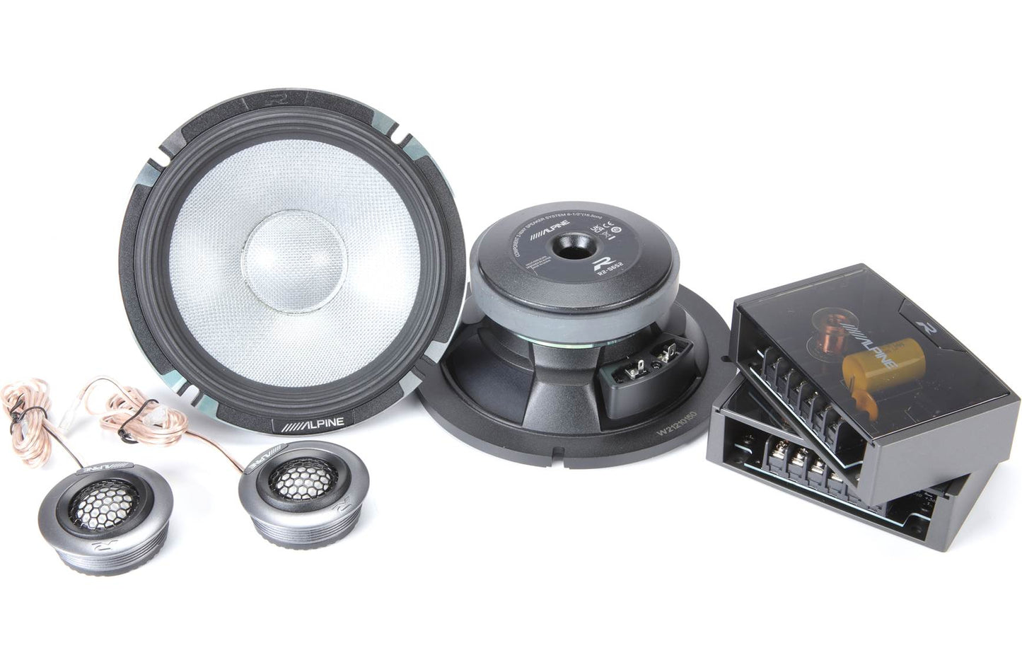 Alpine R2-S652 R-Series Pro 6-1/2" component speaker system