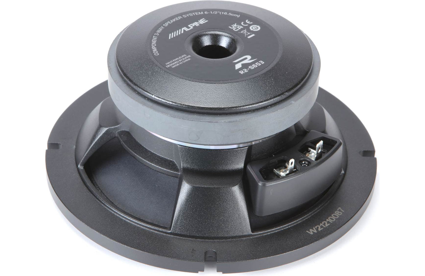 Alpine R2-S653 R-Series Pro 6-1/2" 3-way component speaker system