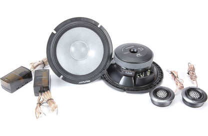 Alpine R2-S65C R-Series 6-1/2" 2-way component speaker system