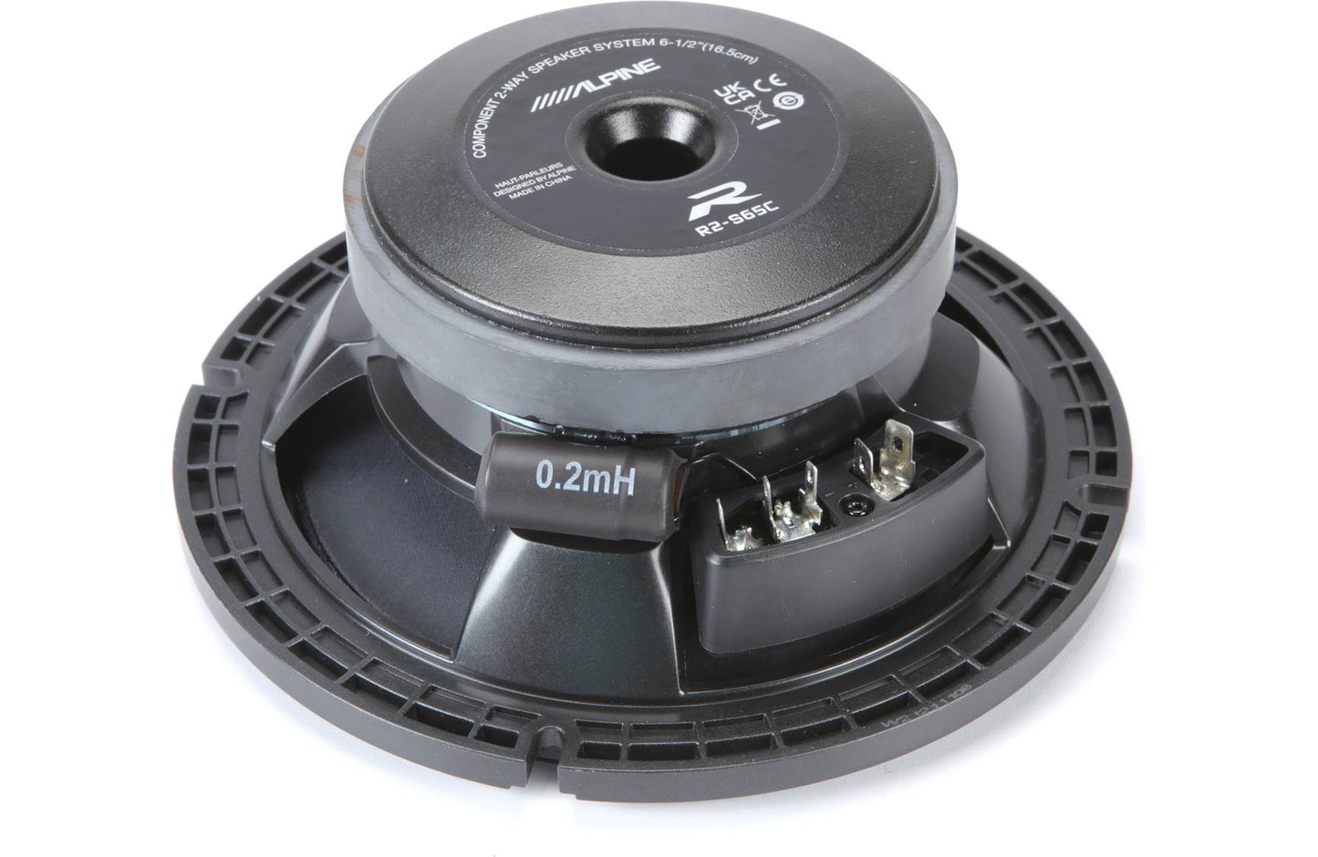 Alpine R2-S65C R-Series 6-1/2" 2-way component speaker system