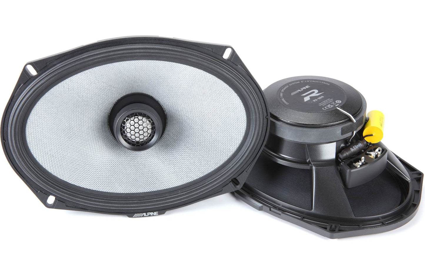 Alpine R2-S69 R-Series 6"x9" 2-way coaxial car speakers