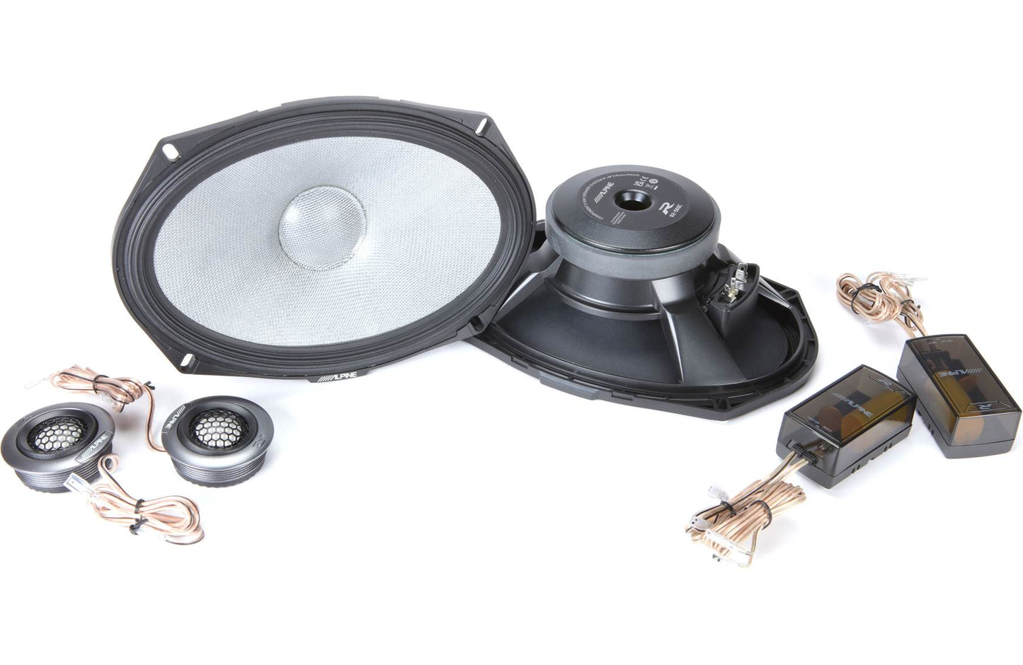 Alpine R2-S69C R-Series 6"x9" 2-way component speaker system