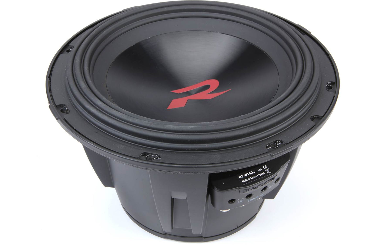 Alpine R2-W10D2 R Series 10" subwoofer w/dual 2-ohm voice coils