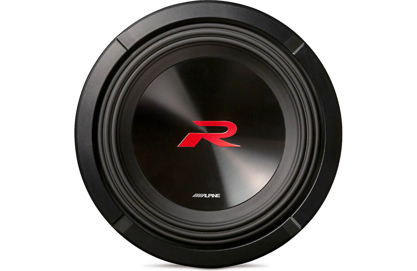 Alpine RS-W10D4 R-Series shallow-mount 10" subwoofer w/dual 4-ohm voice coils
