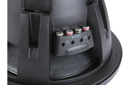 Alpine R2-W12D2 R Series 12" subwoofer w/dual 2-ohm voice coils