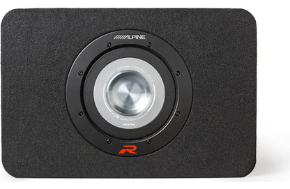Alpine RS-SB10 Halo R-Series sealed enclosure w/10" 2-ohm shallow-mount subwoofer
