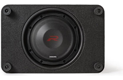 Alpine RS-SB10 Halo R-Series sealed enclosure w/10" 2-ohm shallow-mount subwoofer