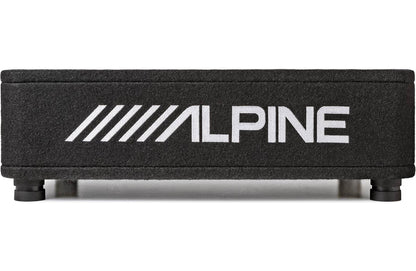 Alpine RS-SB10 Halo R-Series sealed enclosure w/10" 2-ohm shallow-mount subwoofer