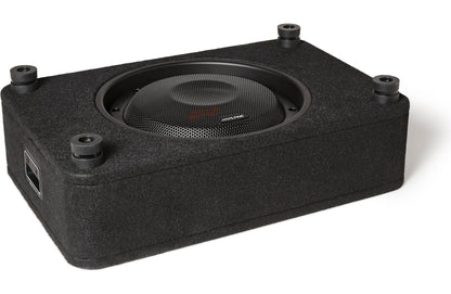 Alpine RS-SB10 Halo R-Series sealed enclosure w/10" 2-ohm shallow-mount subwoofer