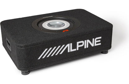 Alpine RS-SB10 Halo R-Series sealed enclosure w/10" 2-ohm shallow-mount subwoofer