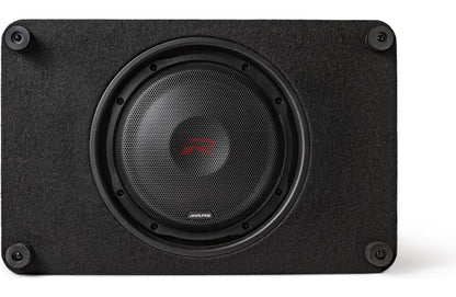Alpine RS-SB12 R-Series sealed enclosure w/12" 2-ohm shallow-mount subwoofer