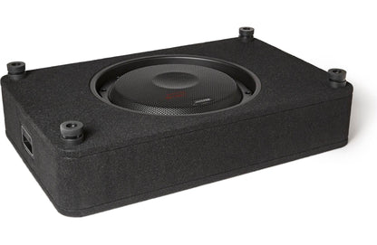 Alpine RS-SB12 R-Series sealed enclosure w/12" 2-ohm shallow-mount subwoofer
