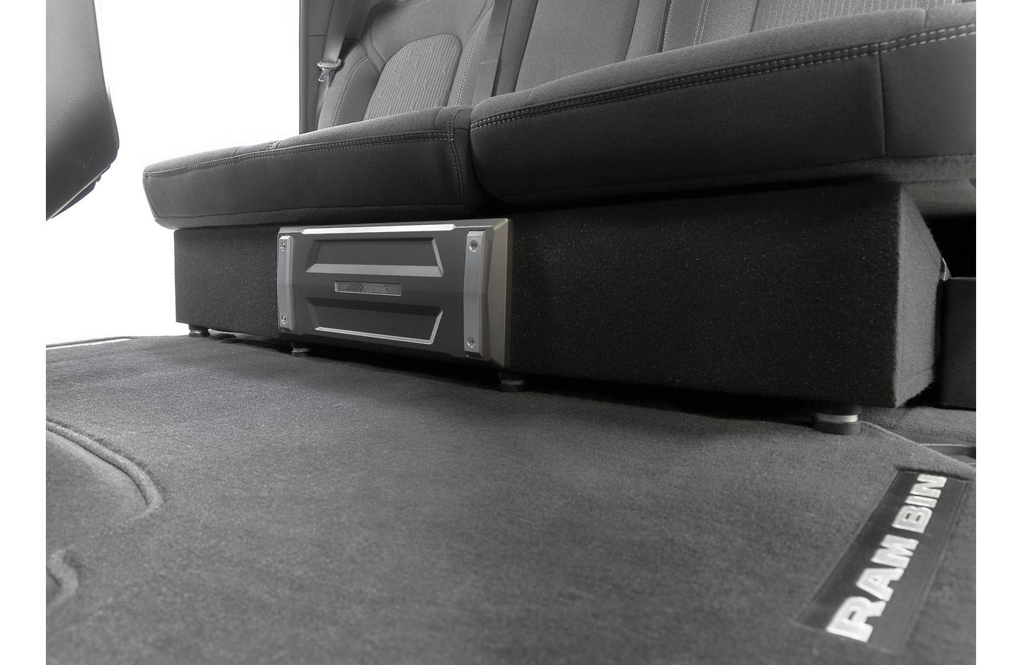 Alpine S2-DB8V-TRK Halo Series 8" ported dual subwoofer enclosure with two 8" S-Series subwoofers