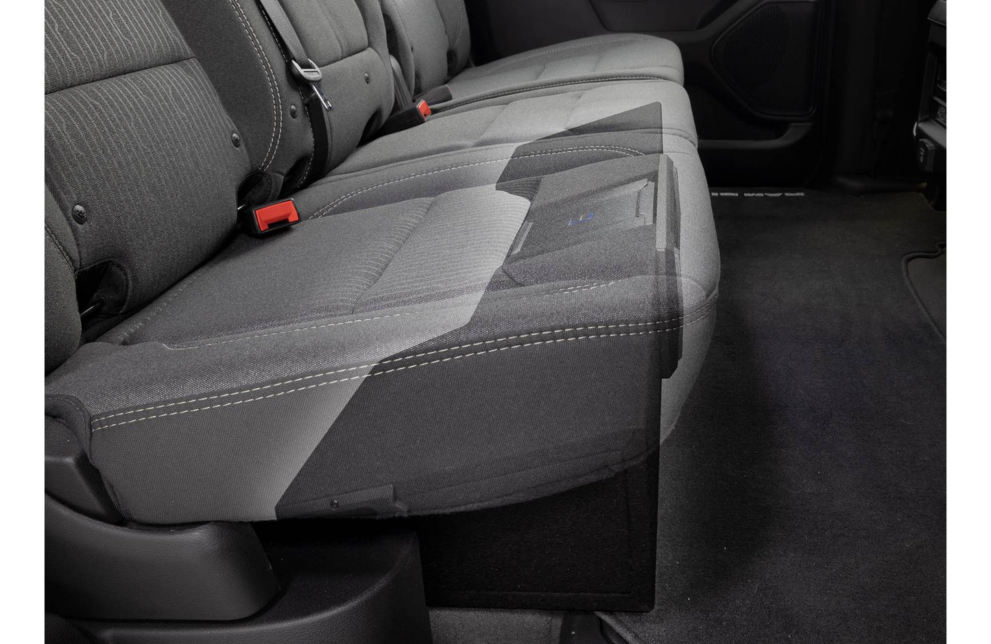 Alpine S2-DB8V-TRK Halo Series 8" ported dual subwoofer enclosure with two 8" S-Series subwoofers