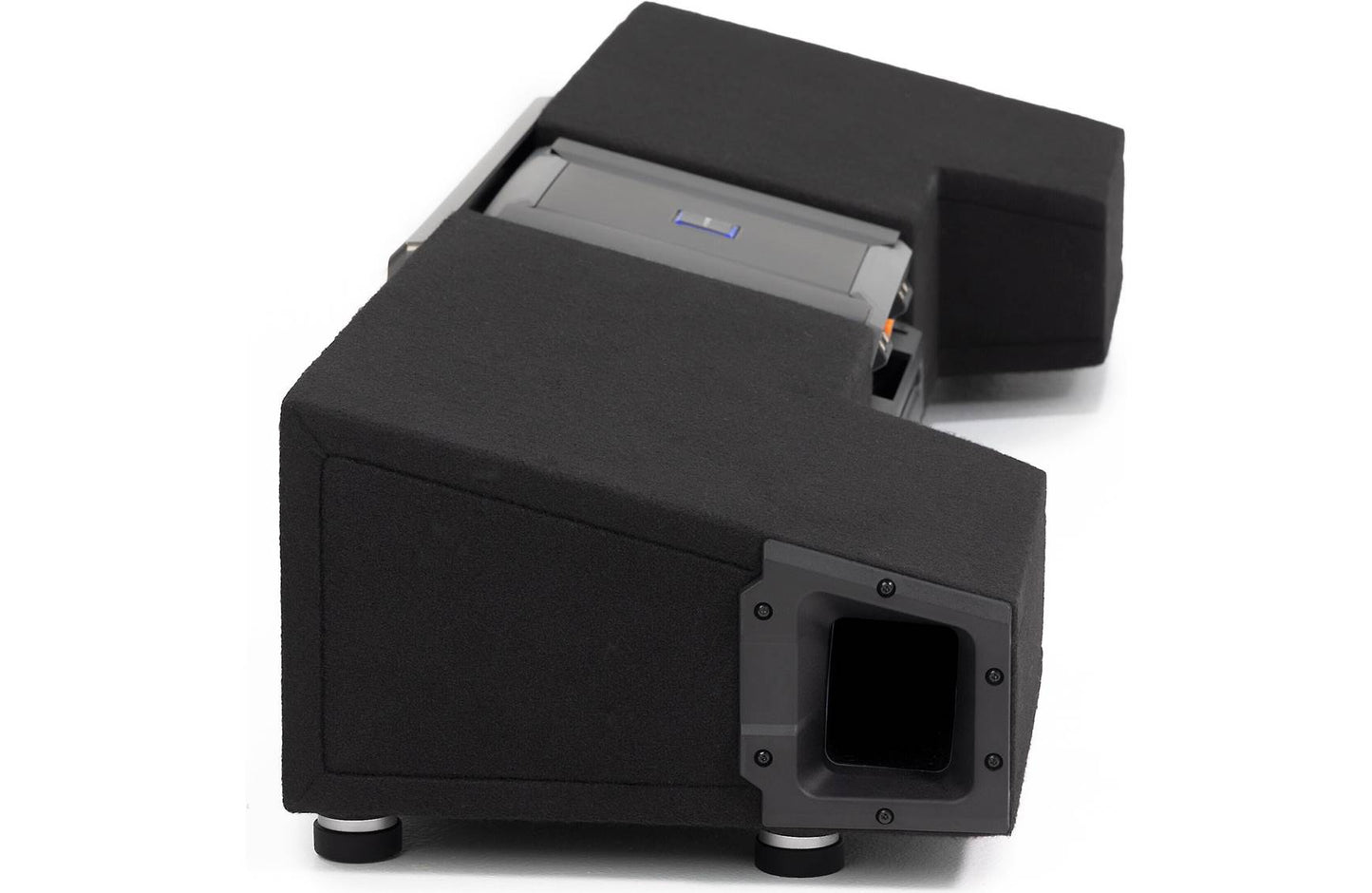 Alpine S2-DB8V-TRK Halo Series 8" ported dual subwoofer enclosure with two 8" S-Series subwoofers