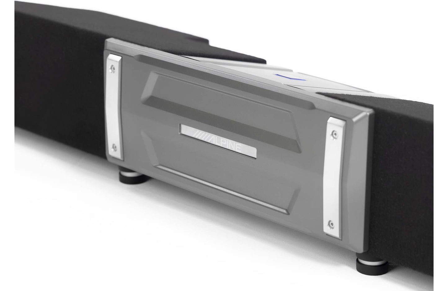 Alpine S2-DB8V-TRK Halo Series 8" ported dual subwoofer enclosure with two 8" S-Series subwoofers