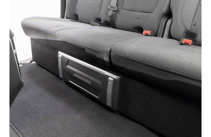 Alpine S2-DB8V-TRK Halo Series 8" ported dual subwoofer enclosure with two 8" S-Series subwoofers