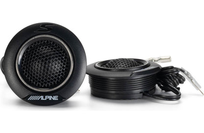 Alpine S2-S10TW S-Series 1" cloth dome tweeters