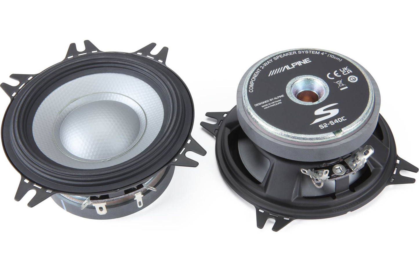 Alpine S2-S40C S-Series 4" component speaker system