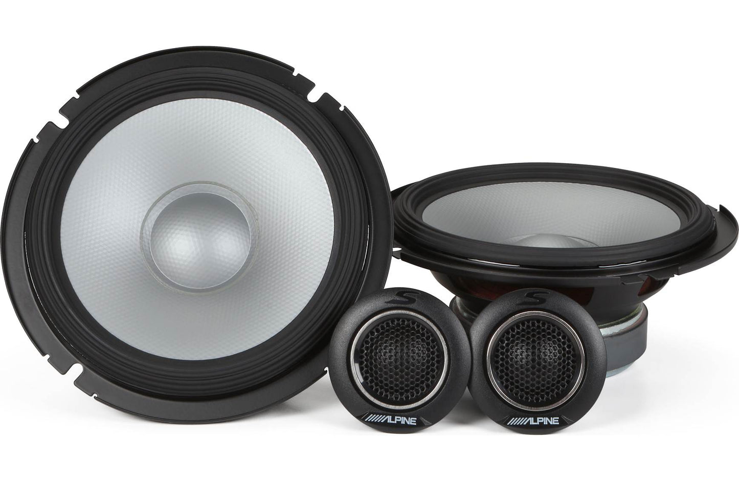 Alpine S2-S65C S-Series 6-1/2" component speaker system