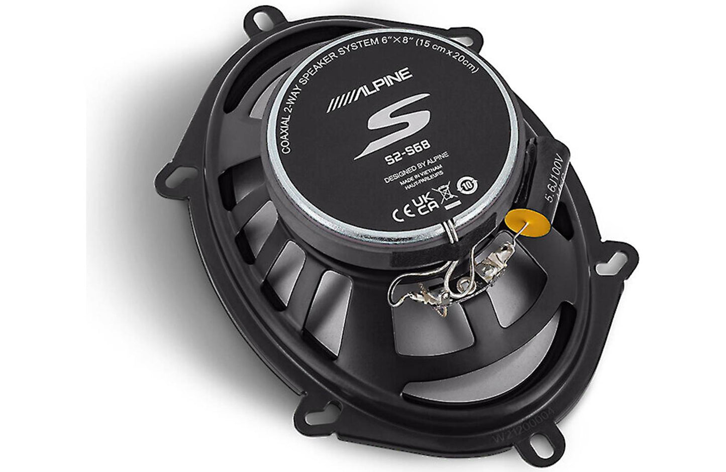 Alpine S2-S68 S-Series 6"x8" 2-way car speakers