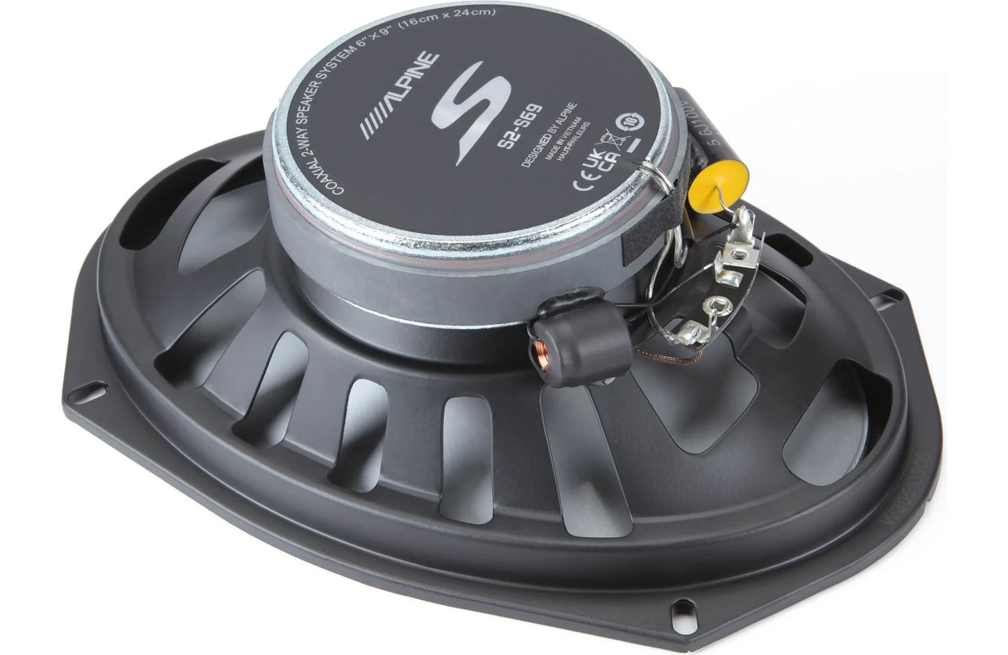 Alpine S2-S69 S-Series 6"x9" 2-way car speakers