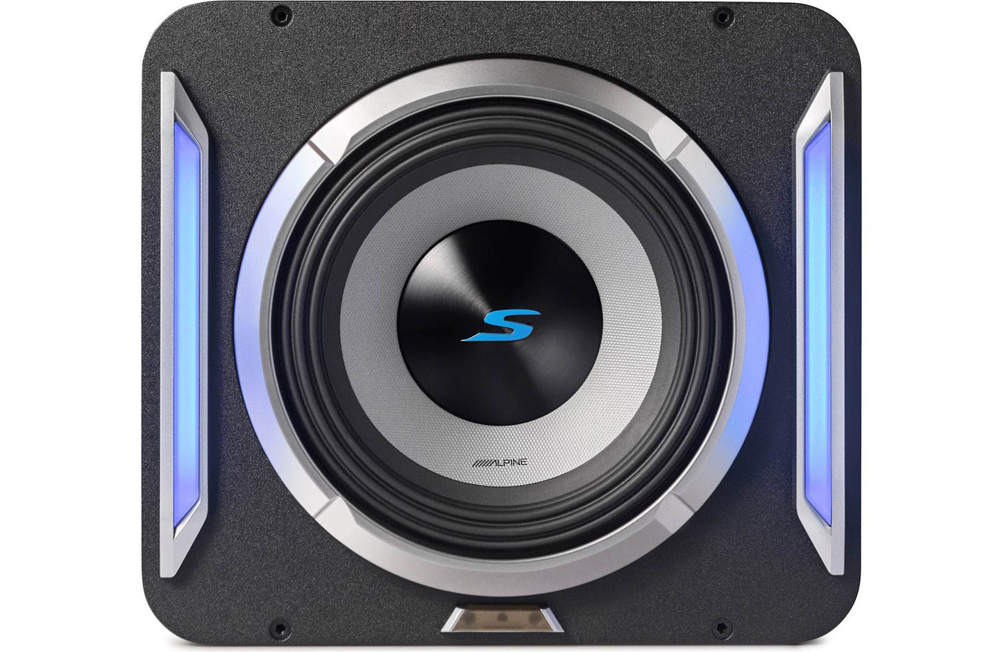 Alpine S2-SB10 PrismaLink® S2-Series sealed subwoofer enclosure w/10" subwoofer & RGBW lighting