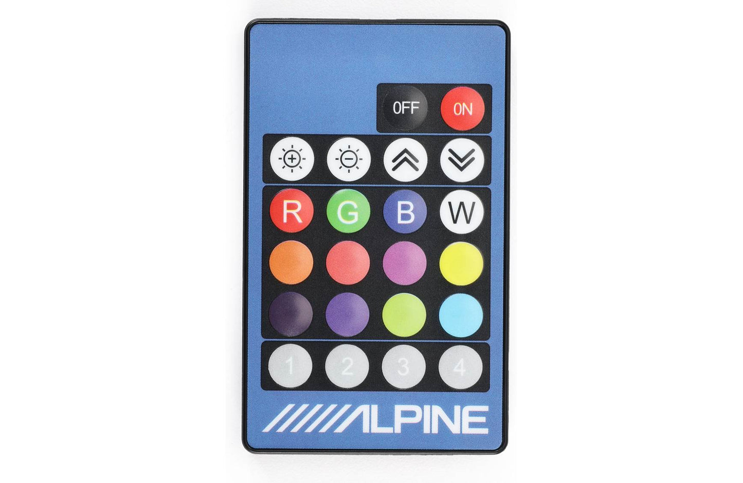 Alpine S2-SB10 PrismaLink® S2-Series sealed subwoofer enclosure w/10" subwoofer & RGBW lighting