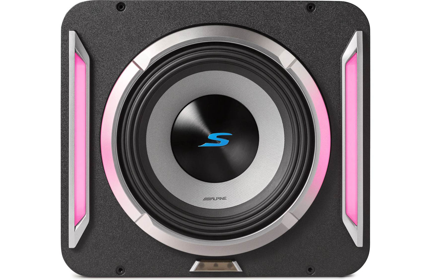 Alpine S2-SB10 PrismaLink® S2-Series sealed subwoofer enclosure w/10" subwoofer & RGBW lighting