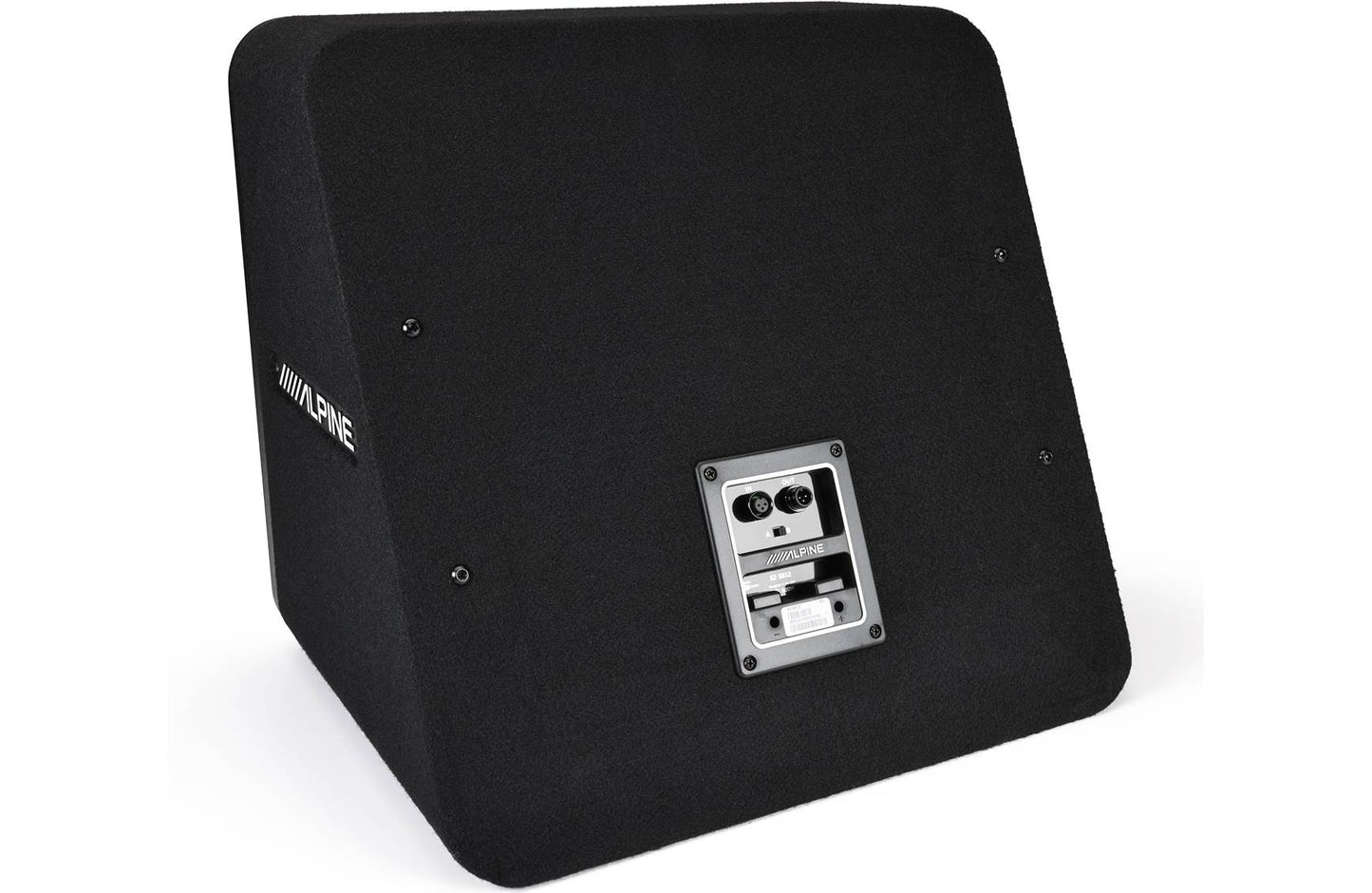 Alpine S2-SB12 PrismaLink® S2-Series sealed subwoofer enclosure w/12" subwoofer & RGBW lighting