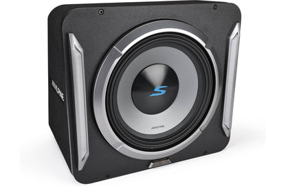 Alpine S2-SB12 PrismaLink® S2-Series sealed subwoofer enclosure w/12" subwoofer & RGBW lighting