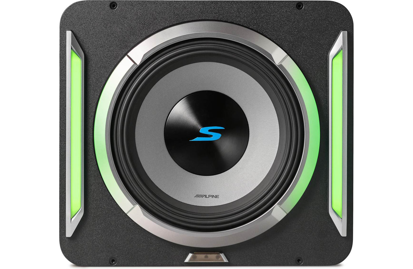Alpine S2-SB12 PrismaLink® S2-Series sealed subwoofer enclosure w/12" subwoofer & RGBW lighting