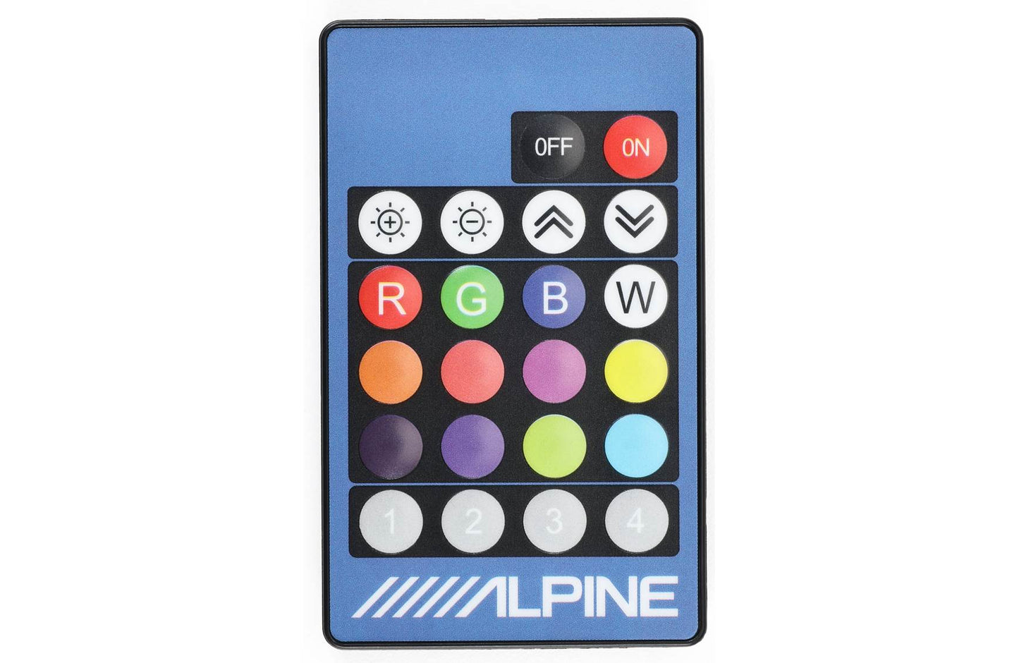 Alpine S2-SB8 PrismaLink® S2-Series sealed subwoofer enclosure w/8" subwoofer & RGBW lighting