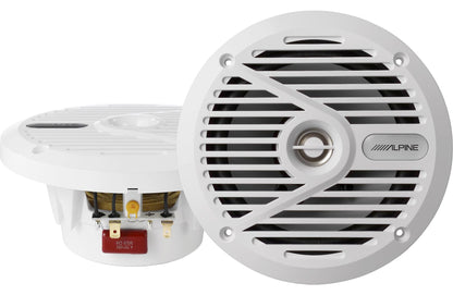 Alpine SPS-M601W 6.5" 2-way marine speakers (White)
