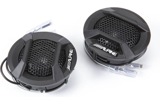 Alpine SPV-10TW-WRA 1" component tweeters (for 2007-up select Jeep Wrangler and Gladiator)