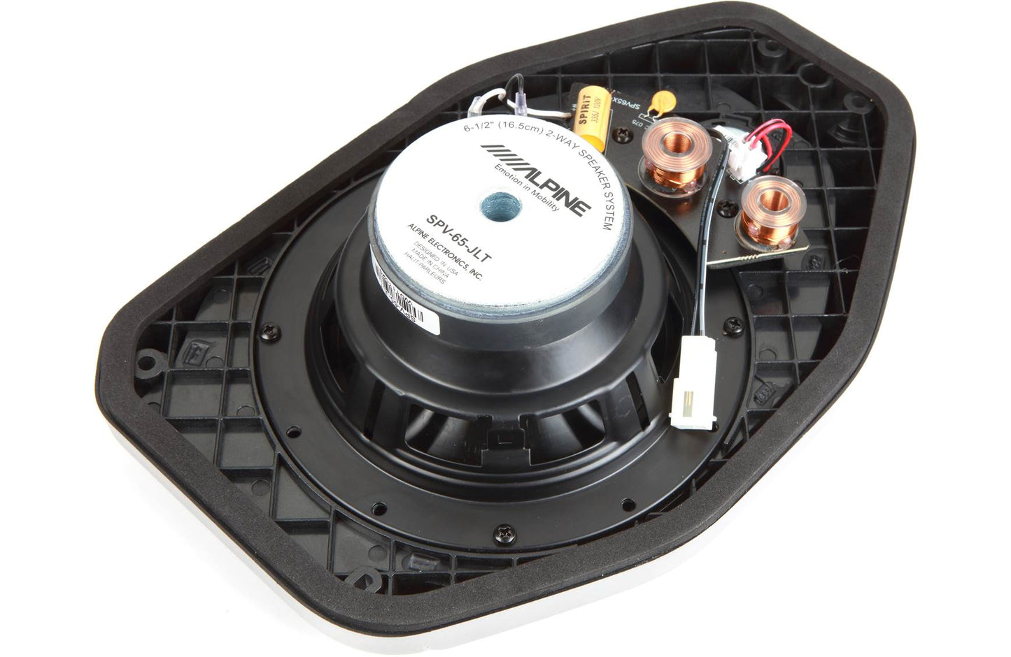 Alpine SPV-65-JLT 6.5" component speaker system (for rear soundbar of 2018-up Jeep vehicles)