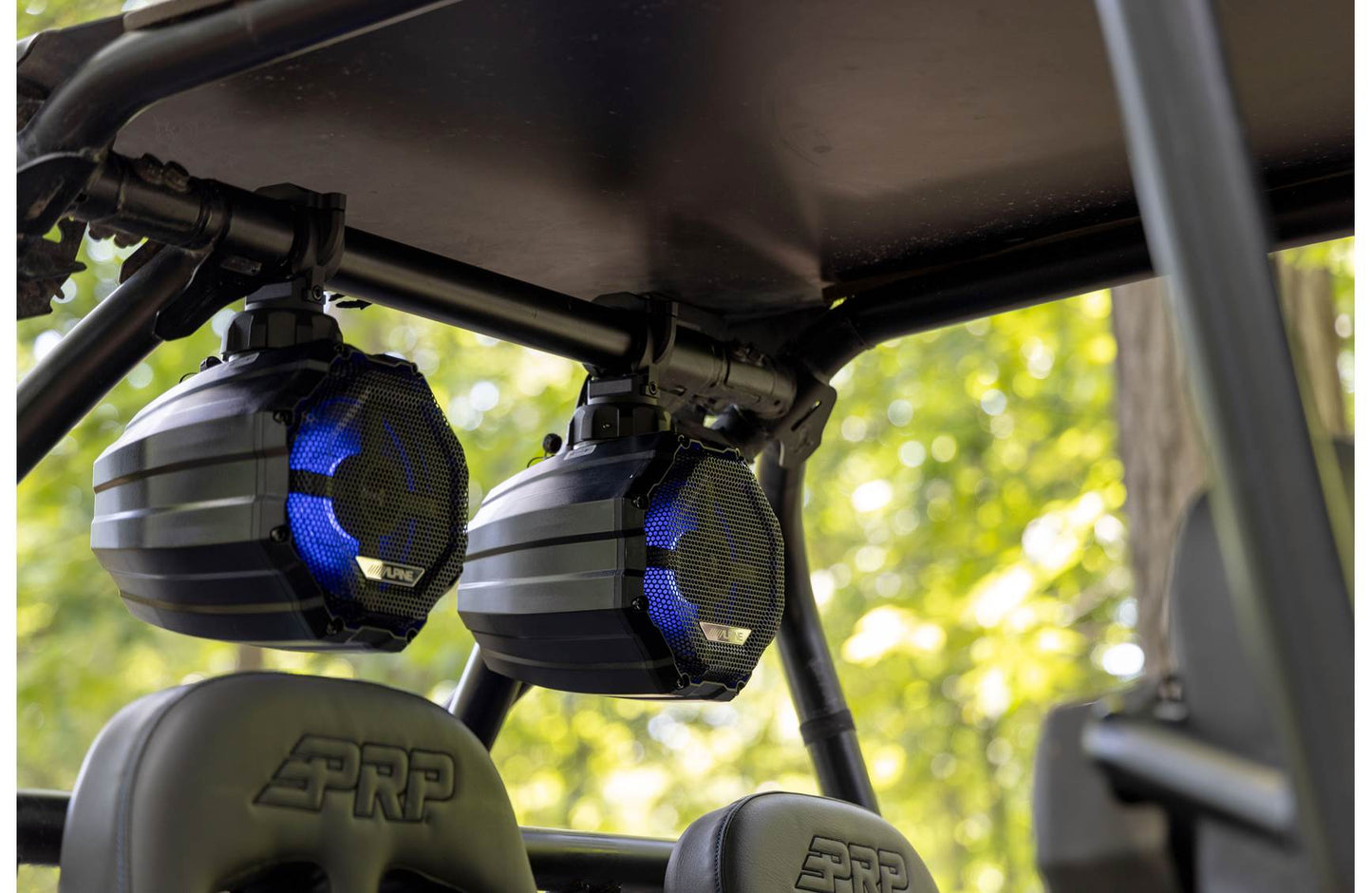 Alpine SPV-65RGB-CAN 6.5" cage-mounted powersports speakers w/RGB lighting