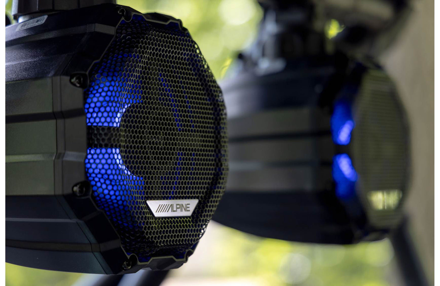 Alpine SPV-65RGB-CAN 6.5" cage-mounted powersports speakers w/RGB lighting