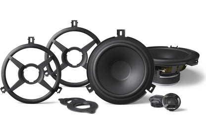 Alpine SPV-65X-WRA 6-1/2" component/coaxial speaker system (select Jeep Wrangler JK)
