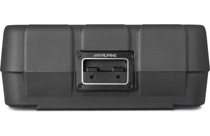 Alpine SS-SB10 S-Series shallow sealed downward-firing enclosure w/10" 2-ohm subwoofer