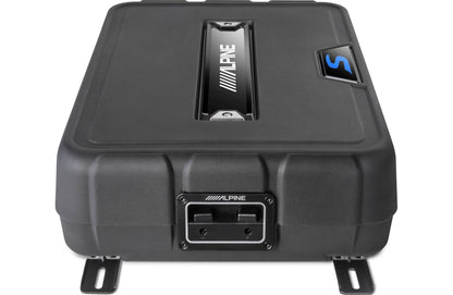 Alpine SS-SB10 S-Series shallow sealed downward-firing enclosure w/10" 2-ohm subwoofer