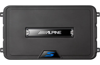 Alpine SS-SB12 S-Series shallow sealed downward-firing enclosure w/12" 2-ohm subwoofer
