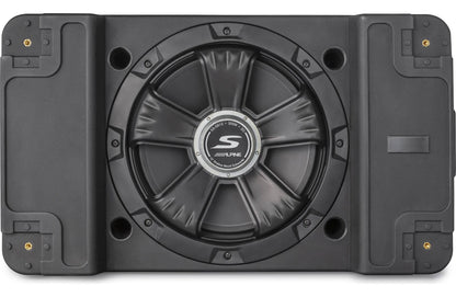 Alpine SS-SB12 S-Series shallow sealed downward-firing enclosure w/12" 2-ohm subwoofer