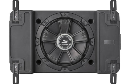 Alpine SS-SB12 S-Series shallow sealed downward-firing enclosure w/12" 2-ohm subwoofer