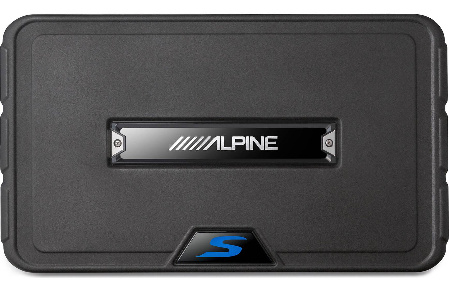Alpine SS-SB12 S-Series shallow sealed downward-firing enclosure w/12" 2-ohm subwoofer